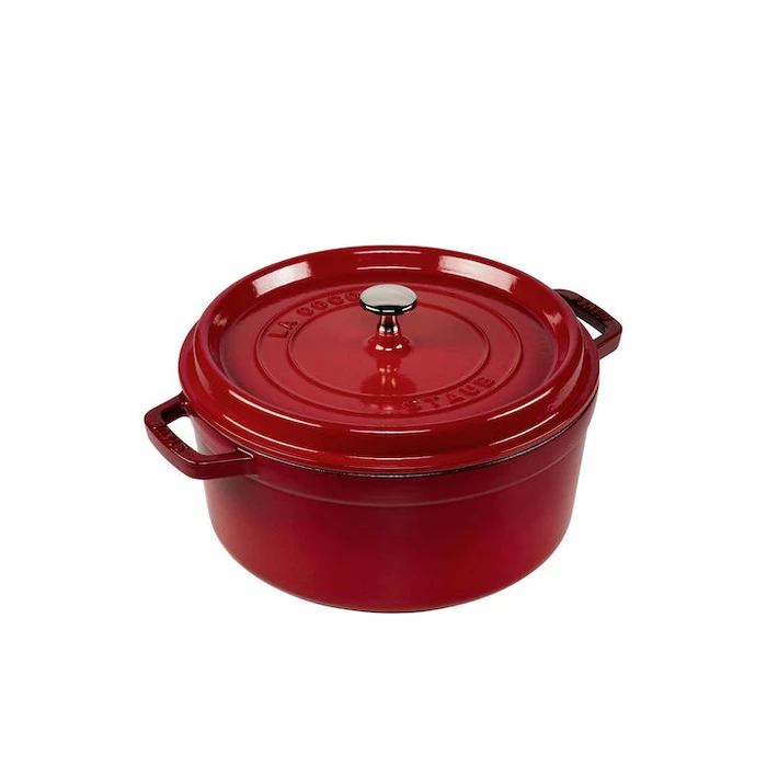 Κατσαρόλα Staub Round Cocotte, 24cm cast iron, cherry