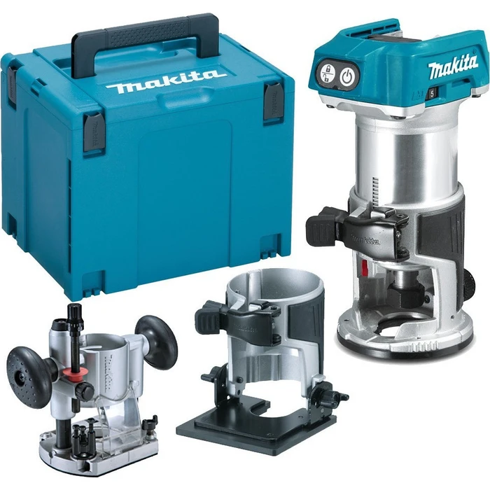 Κάθετη Φρέζα Makita DRT50ZJX2 Cordless Multifunction Router
