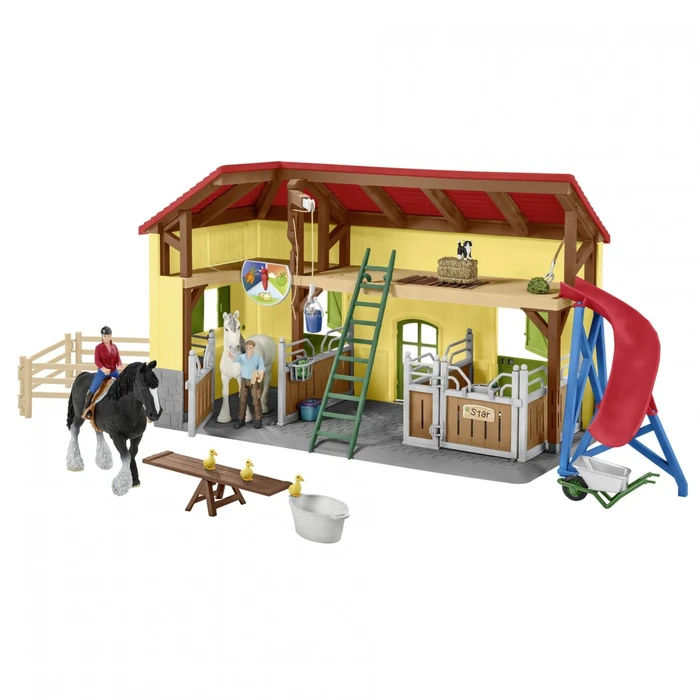 Μινιατούρα Schleich Farm World 42485 Horse stable