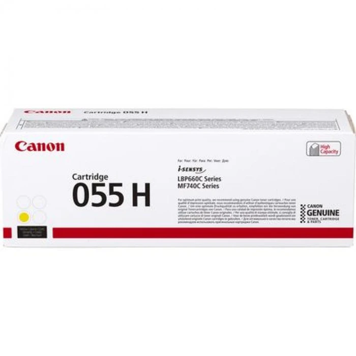 Toner Canon 055H Yellow (3017C004)