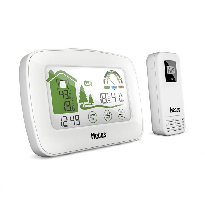 Μετεωρολογικός Σταθμός Mebus 40903 Wireless