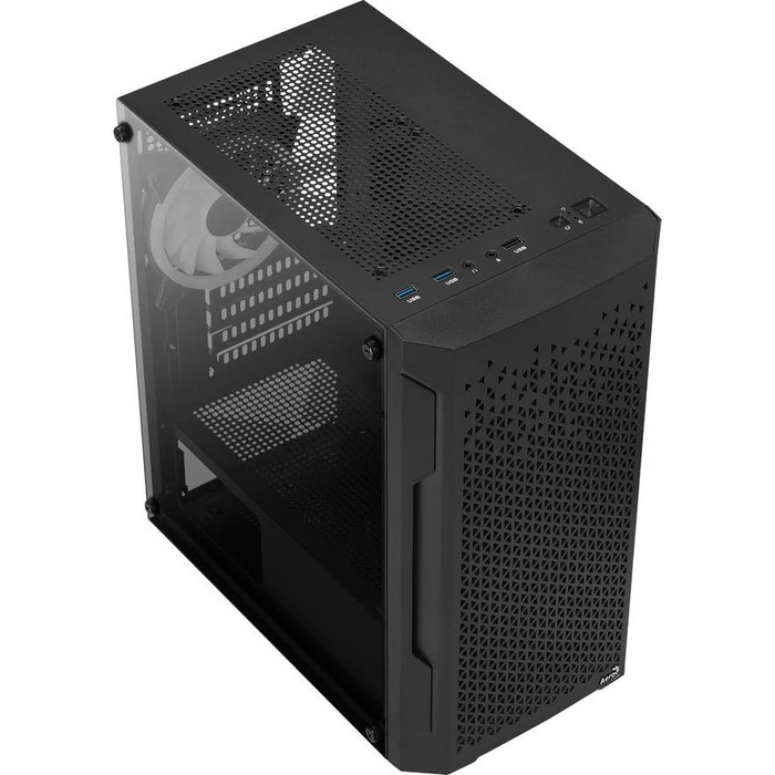 Κουτί Η/Υ Aerocool Mini Trinity v2 Black MicroATX/MiniITX