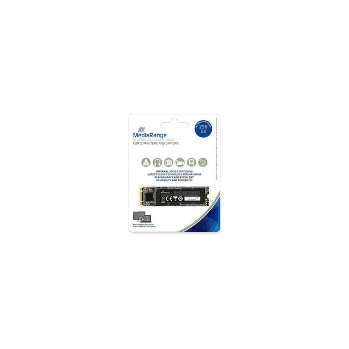 Σκληρός Δίσκος M.2 SSD 256GB MediaRange 2280 NVMe PCIe TLC Nand