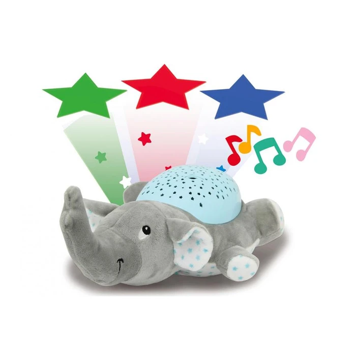 Λούτρινο Jamara Starlight LED Dreamy Elephant 6M +