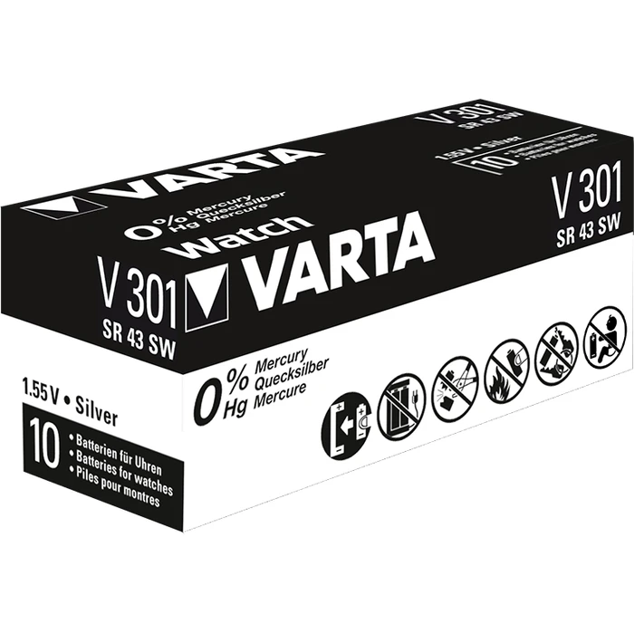 Μπαταρία Ρολογιών Varta V301 (1τμχ)