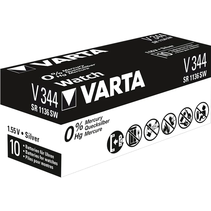 Μπαταρία Ρολογιών Varta V344 (1τμχ)