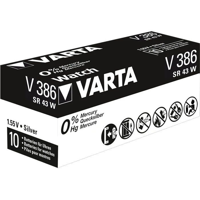 Μπαταρία Ρολογιών Varta V386 (1τμχ)