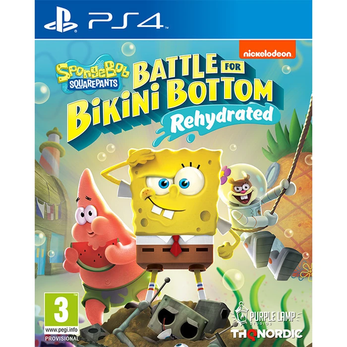 Παιχνίδι PS4 Spongebob SquarePants: Battle for Bikini Bottom - Rehydrated
