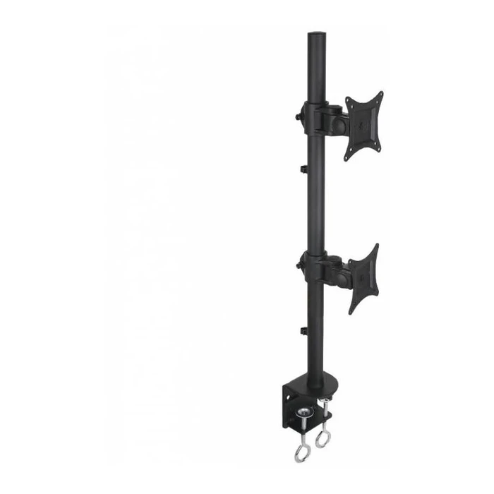 Βάση Monitor Techly desk mount f. 2LCD 13"-27" clamp vertikal