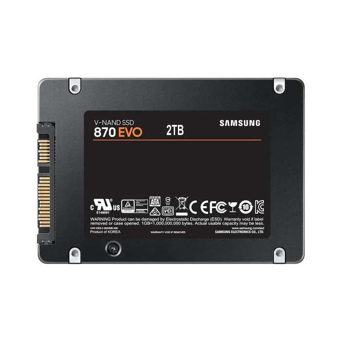 Σκληρός Δίσκος SSD 2TB Samsung 2,5" (6.3cm) SATAIII 870 EVO retail