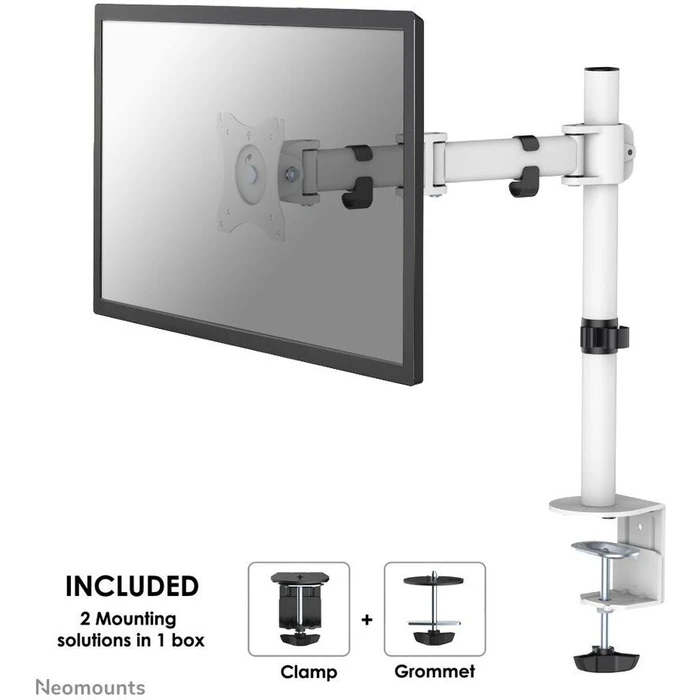 Βάση Monitor Neomounts Select TIS 10"-30" 1TFT 1 joint white Max.8KG