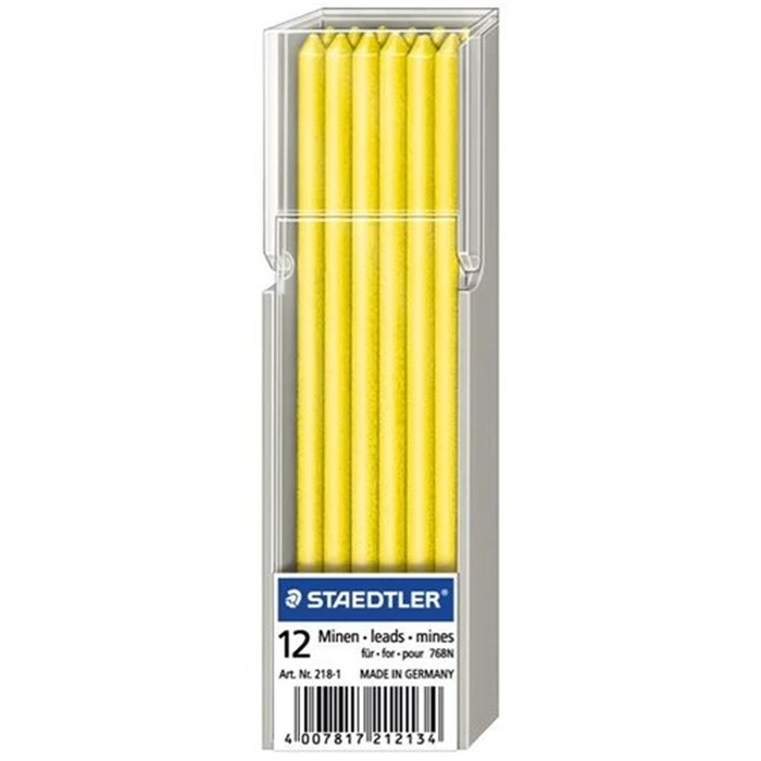Μύτες Μηχανικών Μολυβιών Staedtler Mine Lumocolor non-perm yellow 12ST 3mm