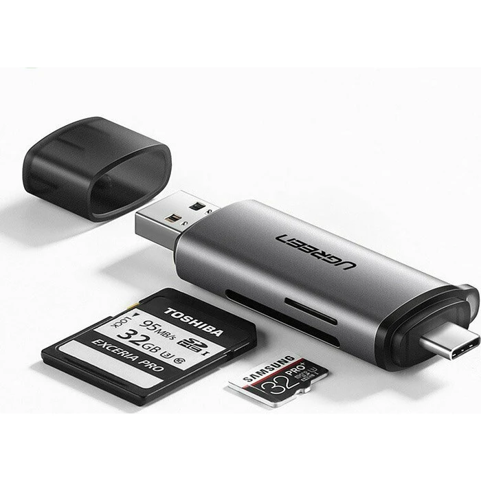 Card Reader Ugreen 2-in-1 USB-C OTG