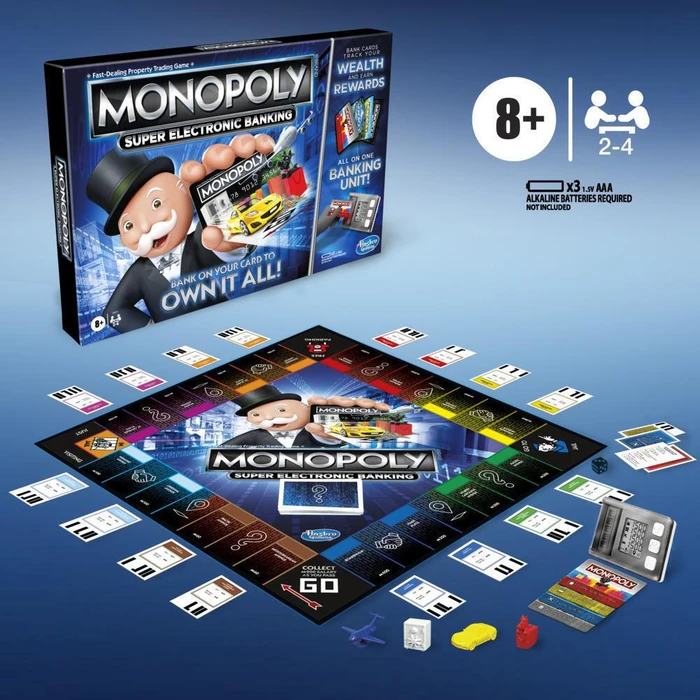 Επιτραπεζιο Hasbro Monopoly - Ηλεκτρονική Εξαργύρωση Bonus (E8978)