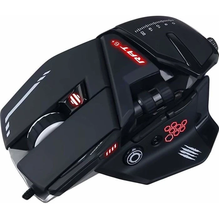 Ποντίκι Ενσύρματο MadCatz R.A.T. 6+ Black Optical Gaming
