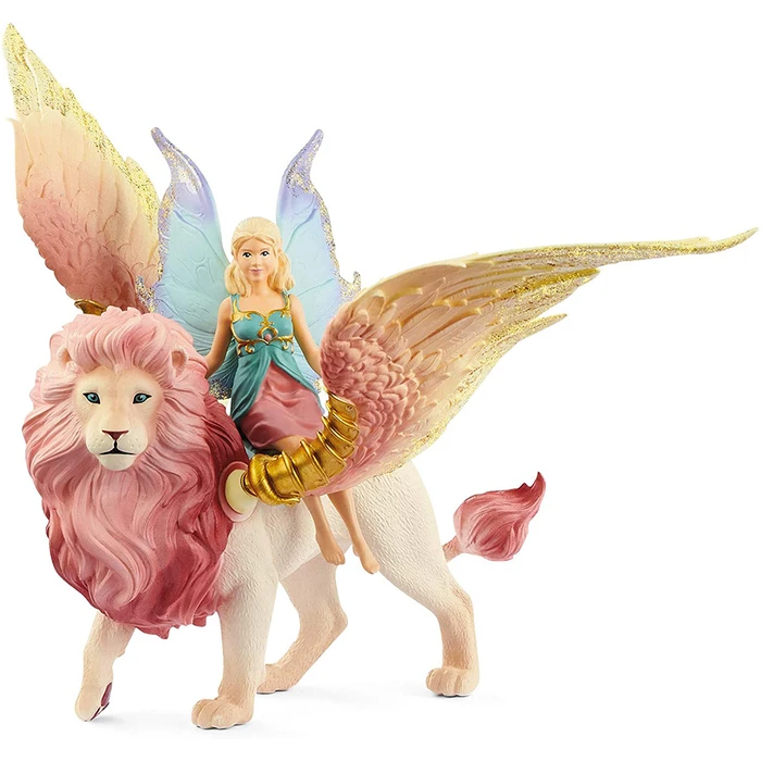 Μινιατούρα Schleich bayala 70714 Fairy in Flight on Winged Lion