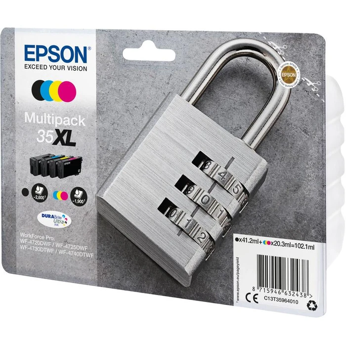 Μελάνι Epson 35XL Multipack Dura Brite 4-Color Pack T3596