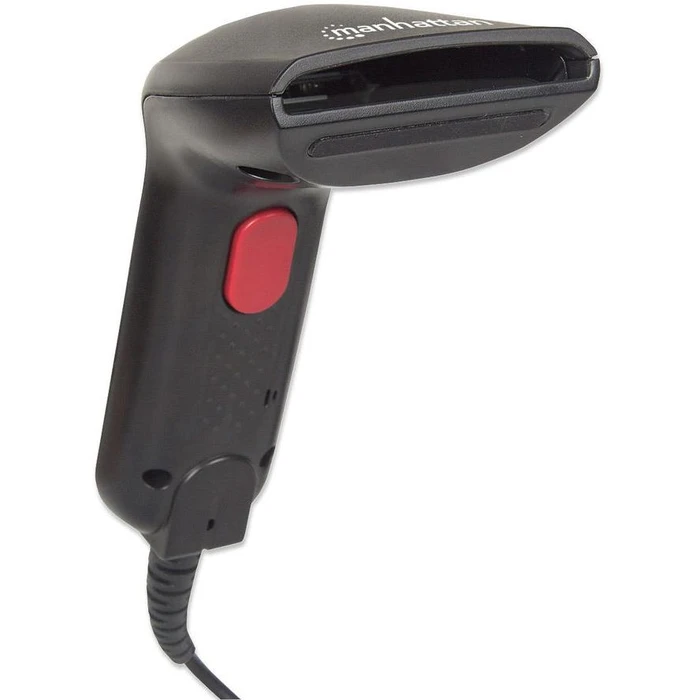 Barcode Scanner Manhattan contact CCD USB 60mm black