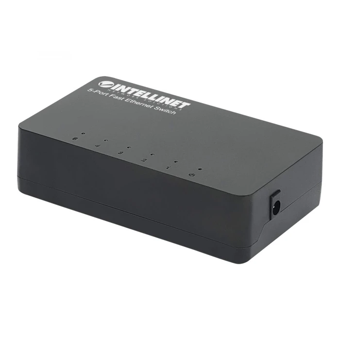 Network Switch Intellinet Desktop 5-Port Fast Ethernet Black