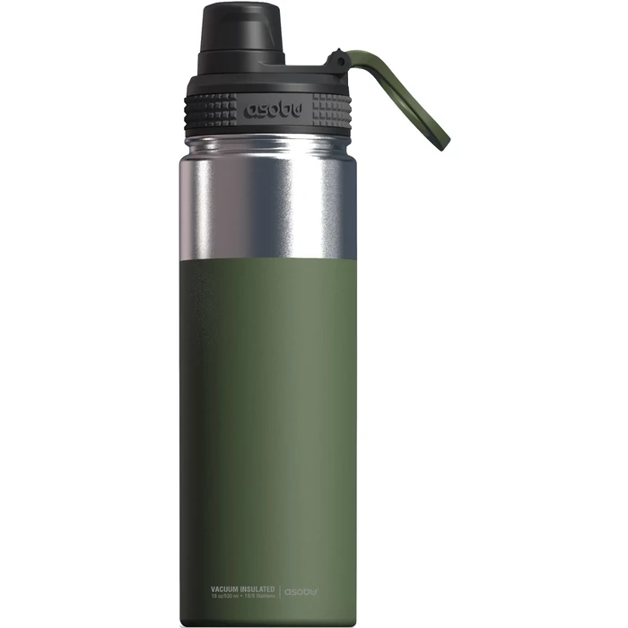 Θερμός Asobu Alpine Flask Bottle Green, 0.53 L