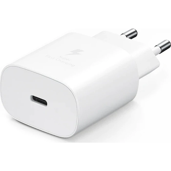 Φορτιστής Πρίζας Samsung 25W Travel Adapter without Cable white