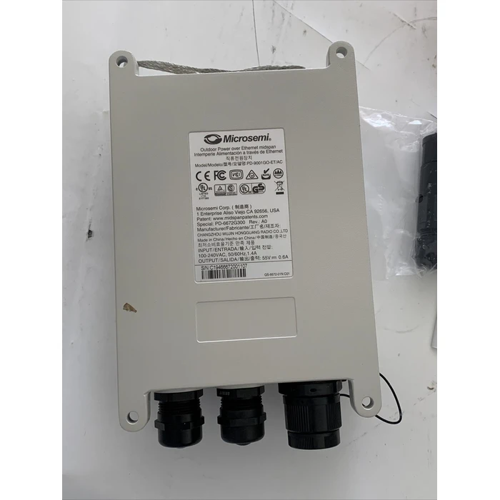 PoE Injector Microchip OUTDOOR 1P 30W MIDSPAN AC INPUT