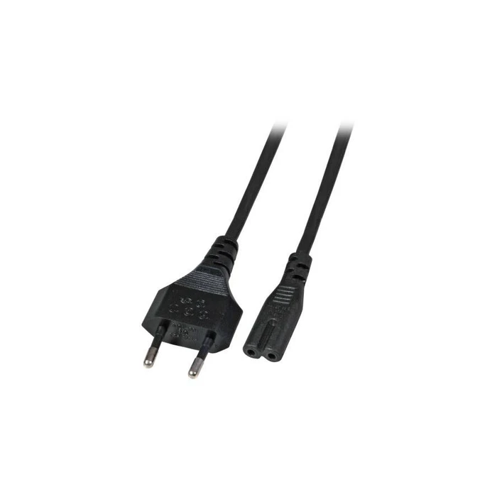 Καλώδιο Τροφοδοσίας EFB Euro - C7 180°, Black, 2.0 m, 2 x 0.75 m