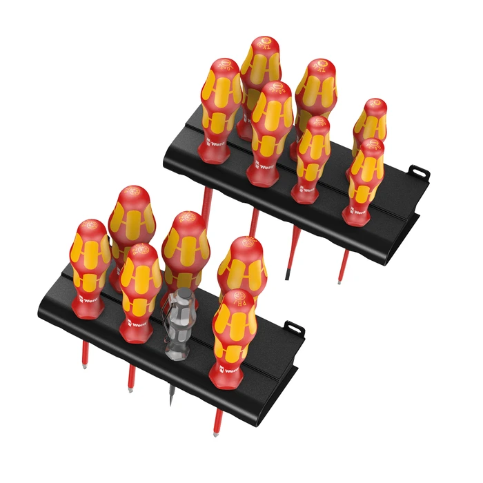 Σετ Δοκιμαστικών Κατσαβιδιών Wera Big Pack 100 05105631001 (red / yellow, Kraftform Plus, Lasertip, voltage tester) 14 ΤΕΜ