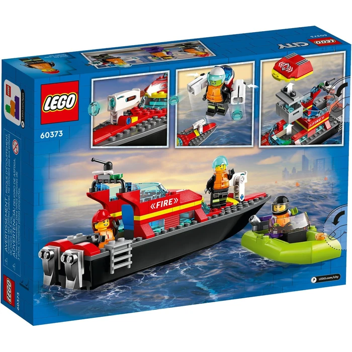Lego City 60373 Fire Rescue Boat