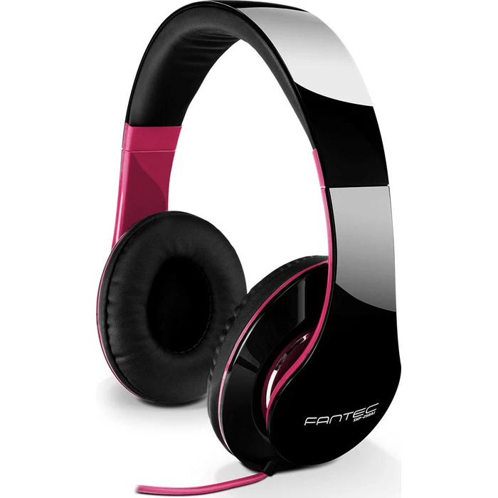 Ακουστικά Fantec SHP-250AJ black/pink
