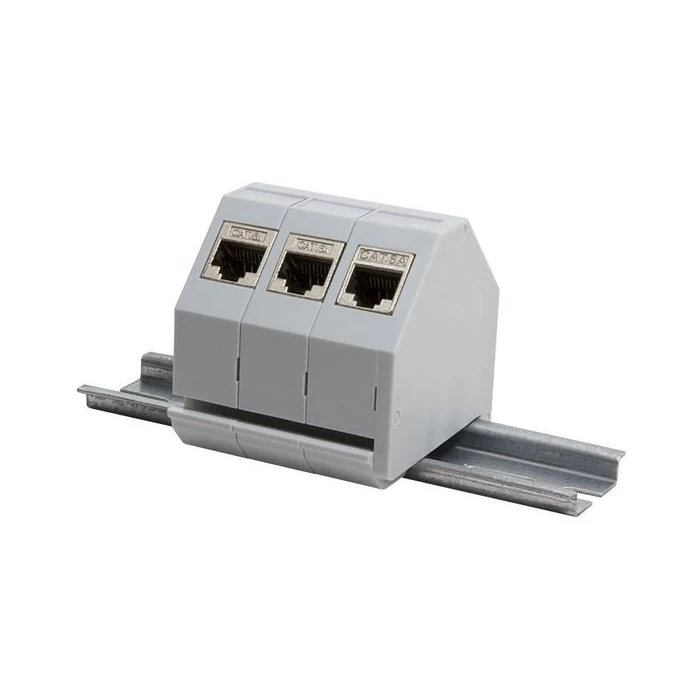 Αντάπτορας LogiLink DIN rail for 1x RJ45 Keystone module