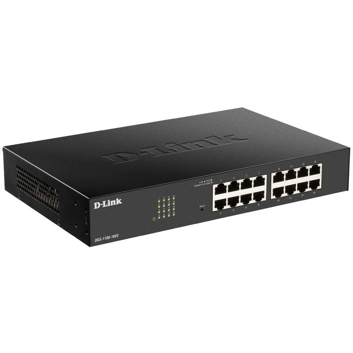 Network Switch 280mm D-Link DGS-1100-24PV2 24*GE PoE+