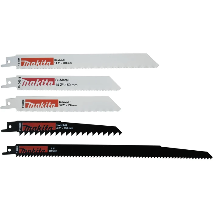 Σπαθόλαμες Makita P-83945 Recipro Starter Set Uni 5pcs.