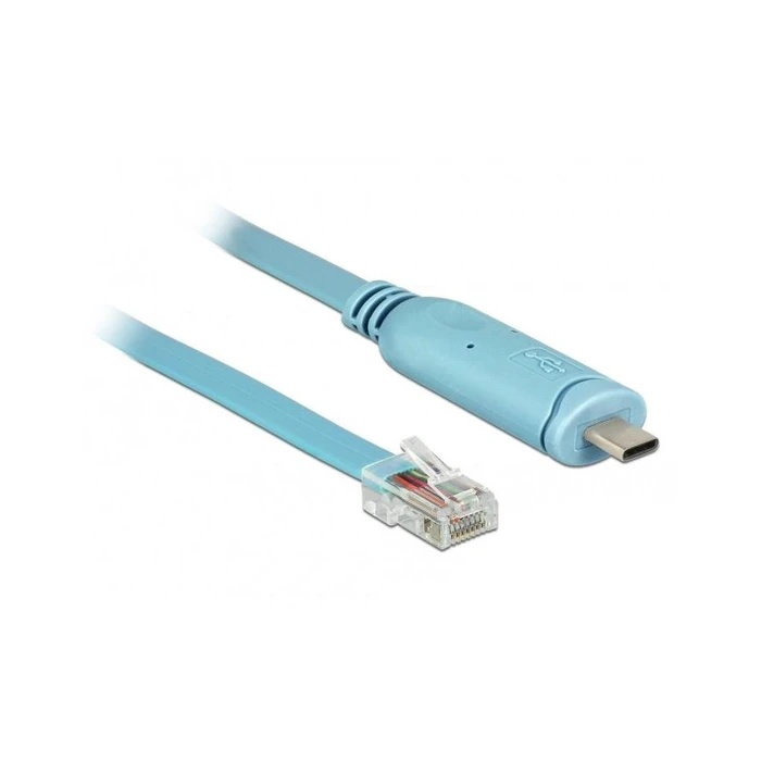 Αντάπτορας USB Delock USB2.0/C St > Serial RS232 RJ45 St 3.0m blue