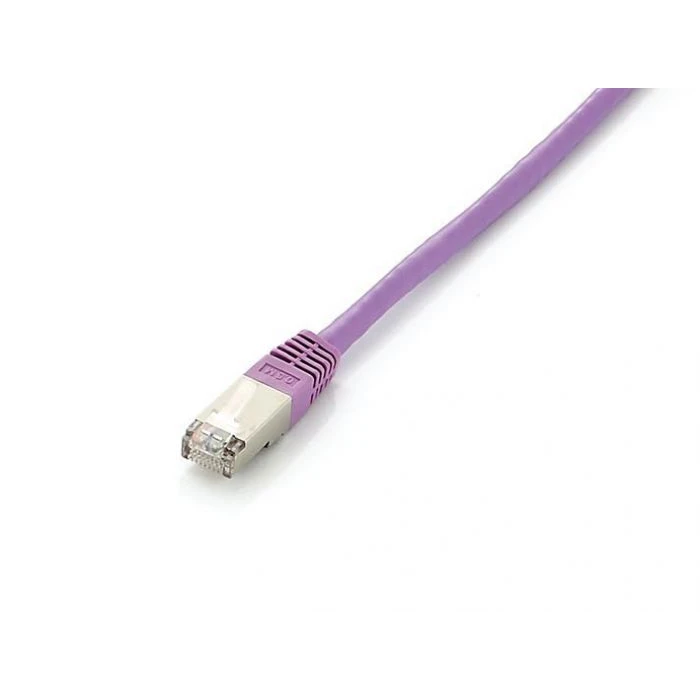 Καλώδιο Δικτύου Equip Cat6A S/FTP 2xRJ45 5.00m lila Plat.LSZH