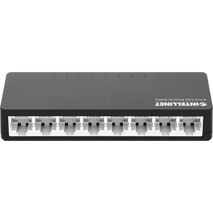 Network Switch Intellinet Desktop 8-Port Fast Ethernet Black