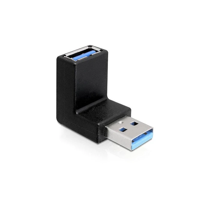 Αντάπτορας USB3.0 Delock A -> A M / F 90° angled vertical