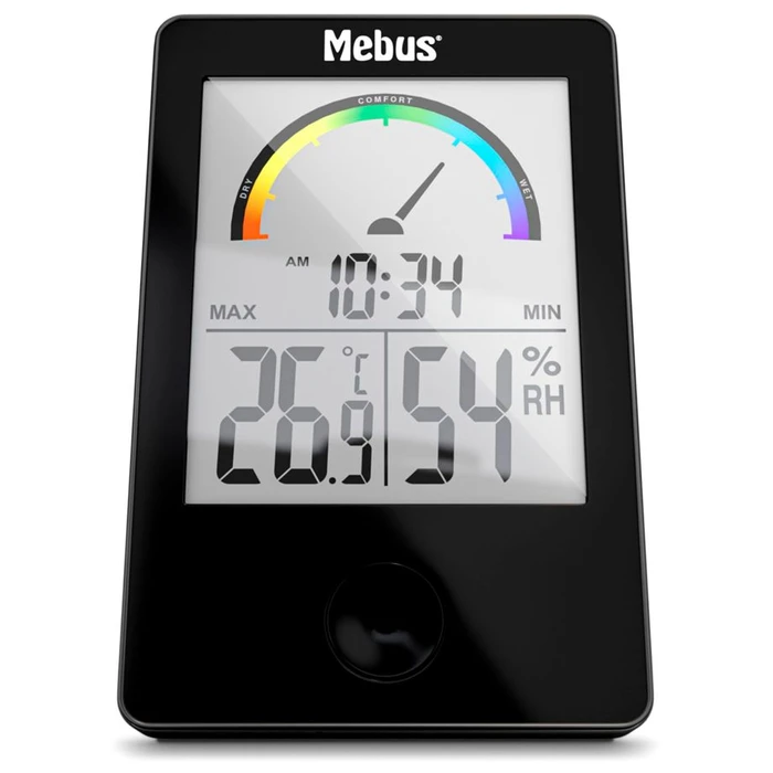 Θερμόμετρο - Υγρασιόμετρο Mebus 40929 Thermo-Hygrometer black