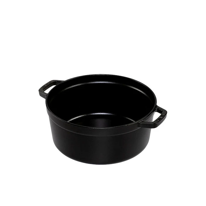 Κατσαρόλα Staub Round Cocotte, 24cm cast iron, black