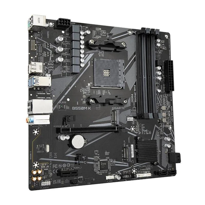Μητρική Κάρτα Gigabyte B550M K - 1.0 - micro ATX - Socket AM4 - AMD B550