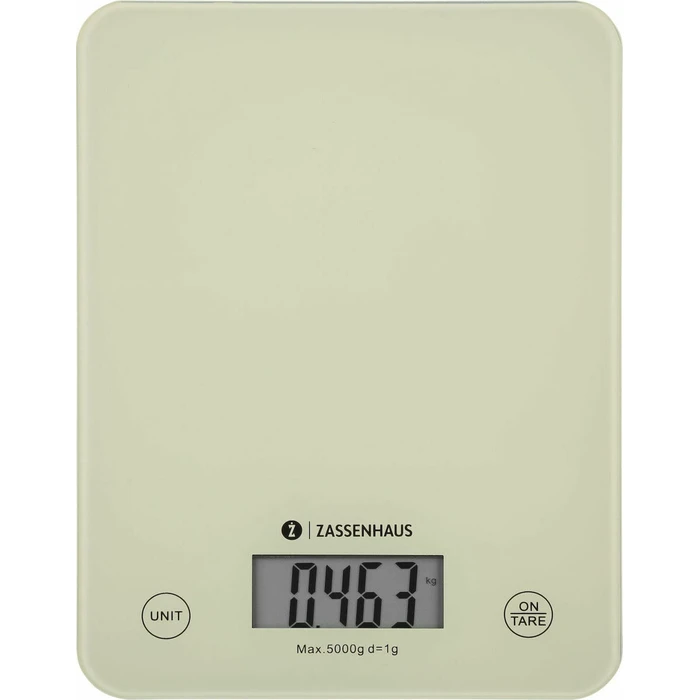 Ζυγαριά Κουζίνας Zassenhaus Digital Balance Cool Cream