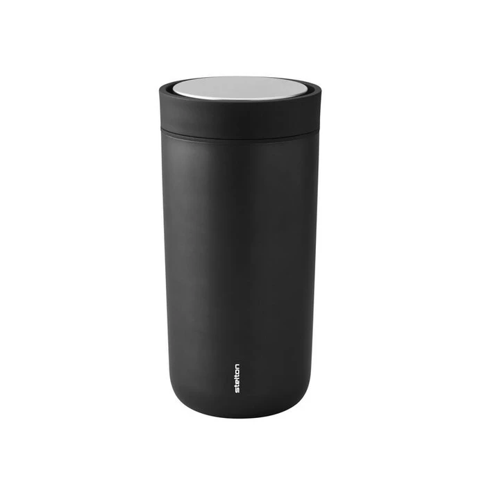 Ποτήρι Θερμός Stelton To Go Click Thermal Mug 0,4 l black metallic