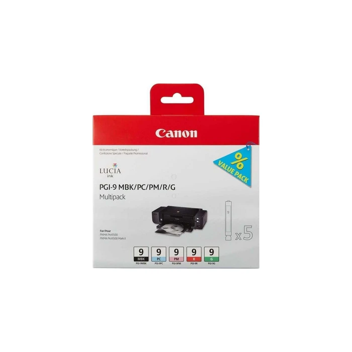 Μελάνι Canon PGI-9 Multi Pack PBK/C/M/Y/GY