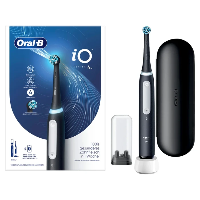 Ηλεκτρική Οδοντόβουρτσα Oral-B iO Series 4 Matt Black + case