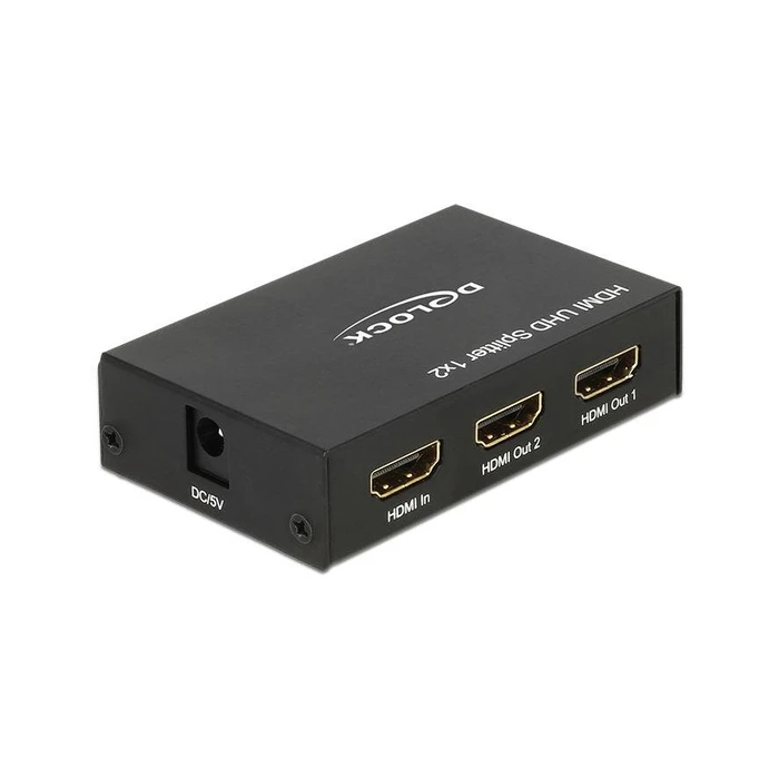 HDMI Splitter Delock 1 input -> 2 outputs 4K