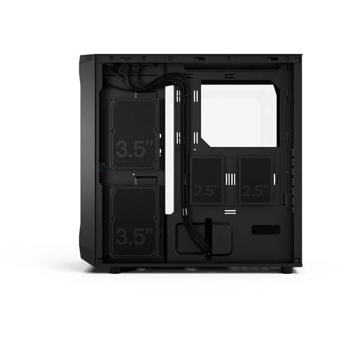 Κουτί Η/Υ Fractal Design Focus 2 RGB Black TG Clear Tint