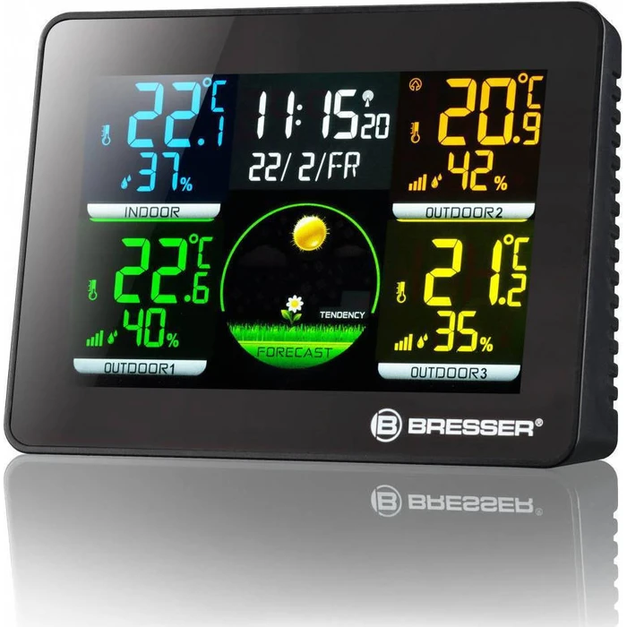 Μετεωρολογικός Σταθμός Bresser Thermo-/Hygrometer Quadro NLX