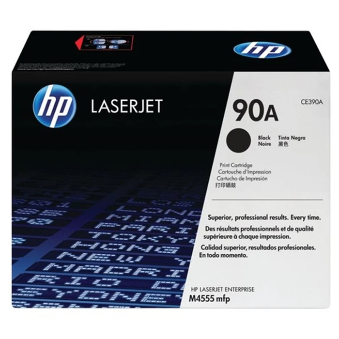 Toner Hewlett-Packard 90A Black