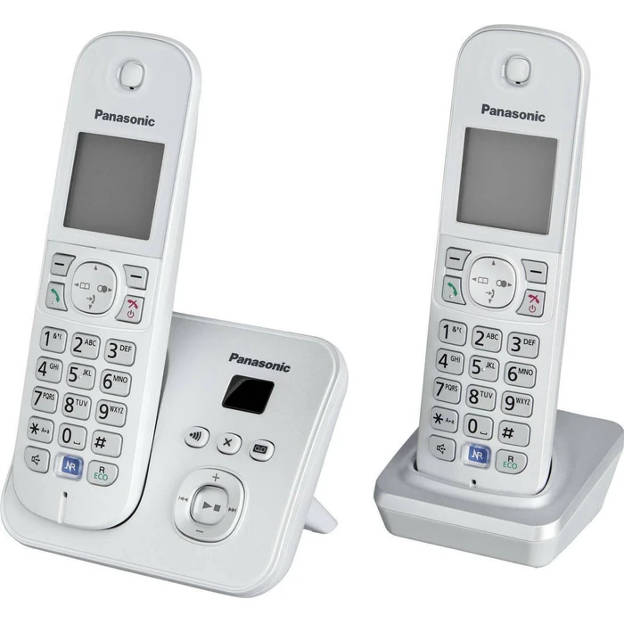 Ασύρματο Τηλέφωνο Panasonic KX-TG6822GS pearlsilver