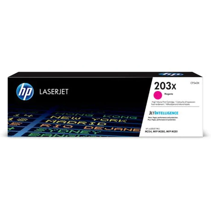 Toner Hewlett-Packard 203X - High Yield - Magenta